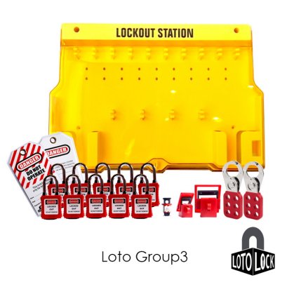 Lockout Tagout Set Group3